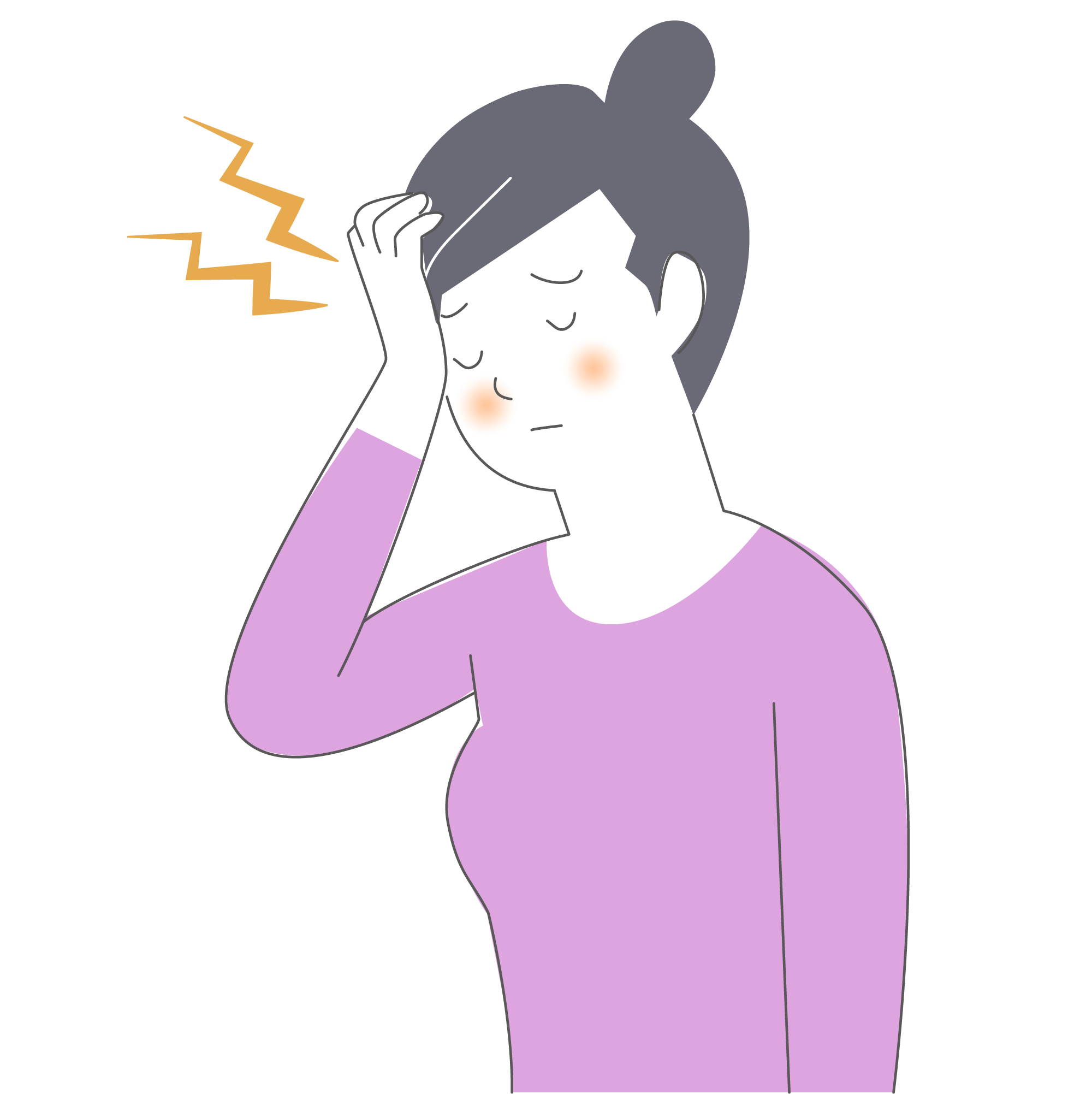 頭痛や原因不明の不調