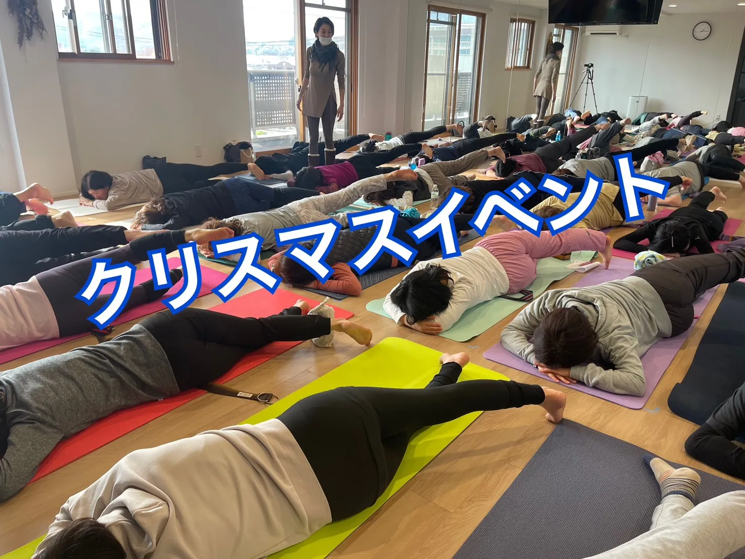 前回のクリスマスイベントの様子
